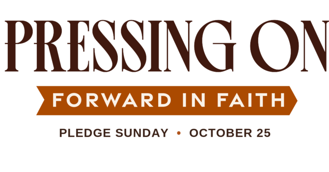 Pressing On - Forward in Faith