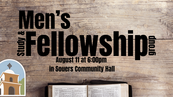 Men's Fellowship and Bible Study