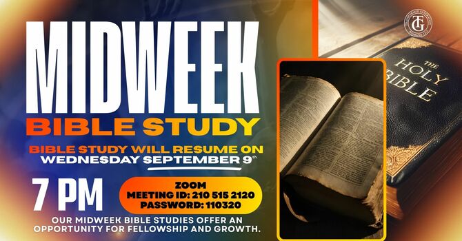 MIDWEEK BIBLE STUDY