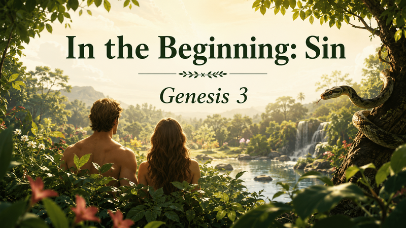 In the Beginning: Sin