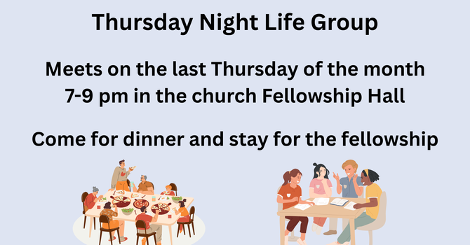 Thursday Evening Life Group