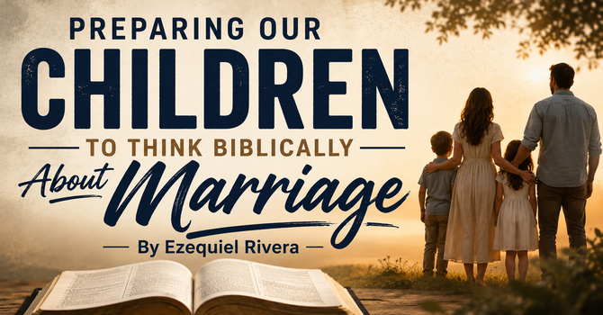 Preparing Our Children to Think Biblically About Marriage
