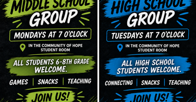 Middle School Small Group
