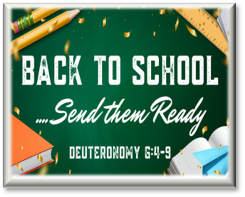 Back to School....Send them Ready