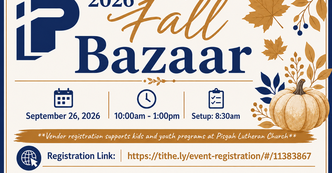 2026 Fall Bazaar