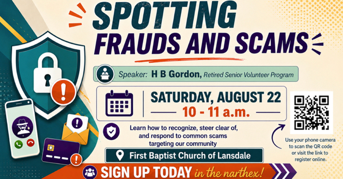 Wellness Series 1: Spotting Frauds and Scams