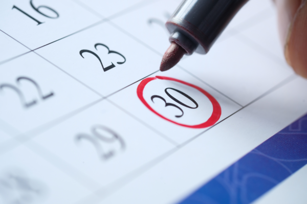 September through December Volunteer Schedule