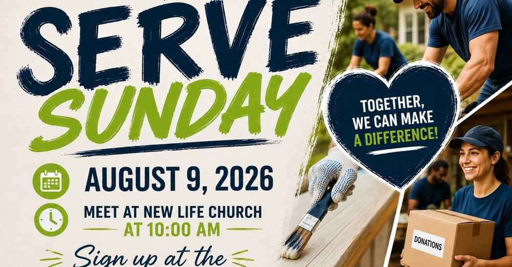 Serve Sunday