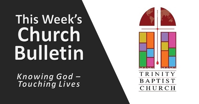 Weekly Bulletin -August 9, 2026 image