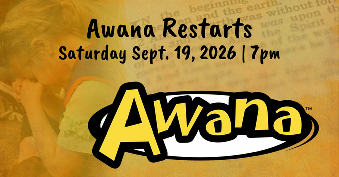 Awana Restarts