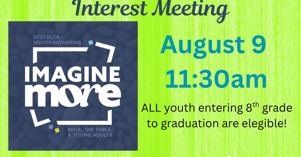 2027 Youth Gathering Interest Meeting