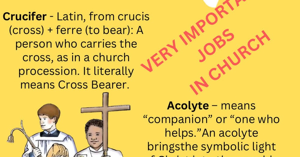 Acolyte and Crucifer Training