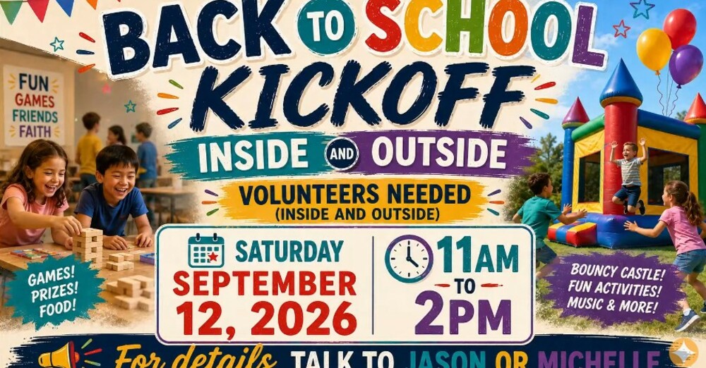 School Kickoff