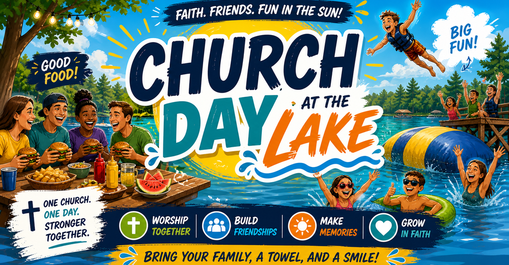 Church Day at the Lake