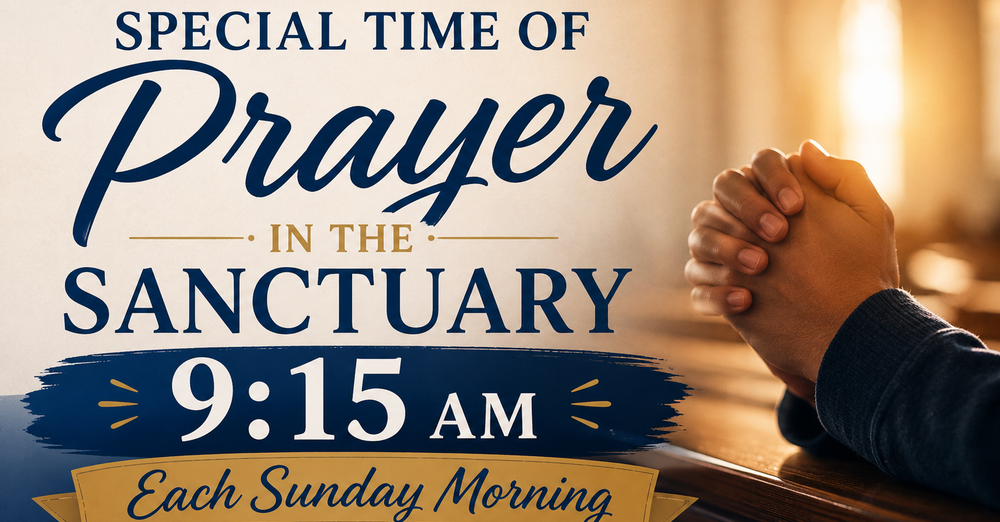 Special Time of Prayer