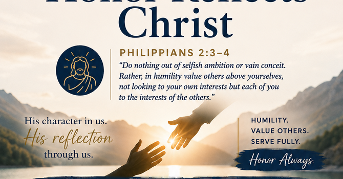 Honor Reflects Christ image