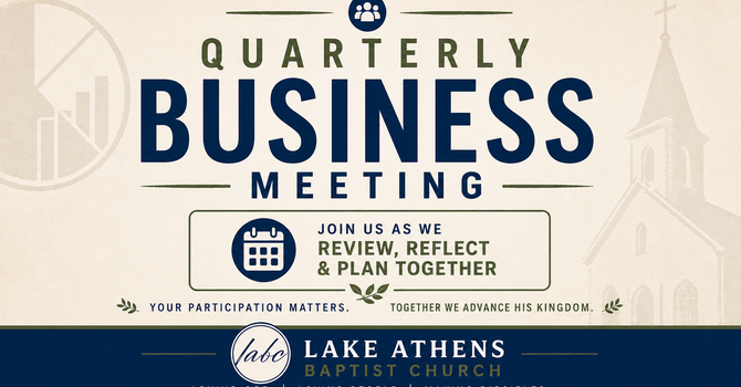 Quarterly Business Meeting