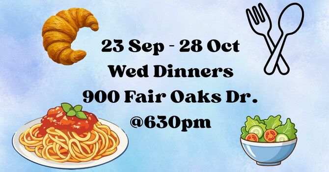 Wednesday Community Dinners 
