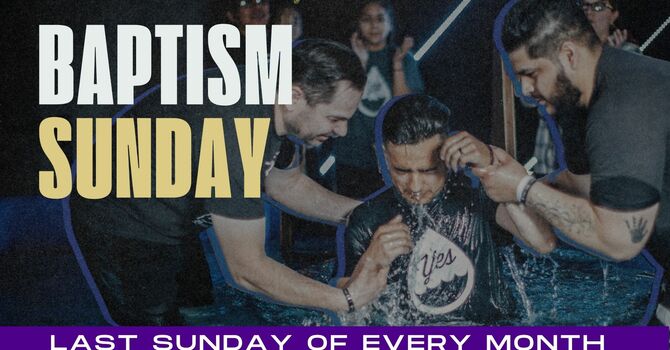 Baptism Sunday