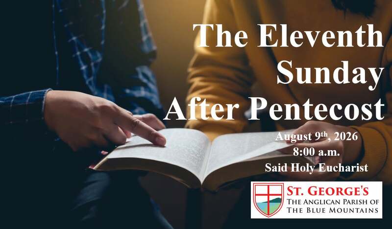 The Eleventh Sunday After Pentecost