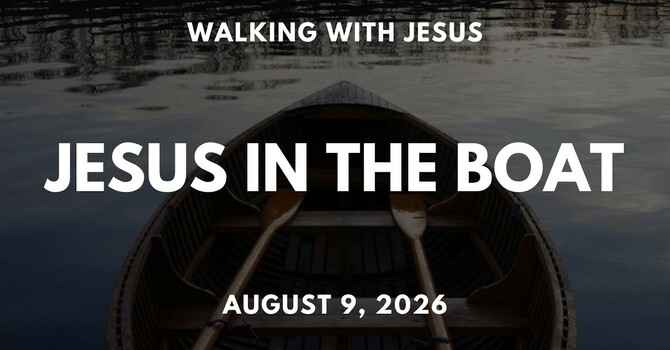 Jesus In The Boat