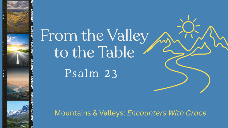 From the Valley to the Table