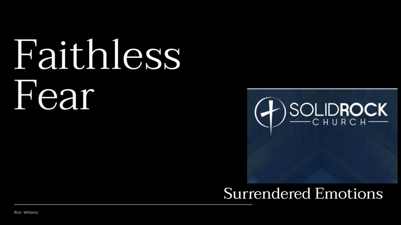 Faithless Fear