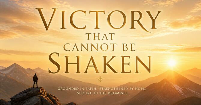 Victory That Cannot Be Shaken