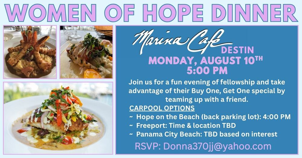 WOMEN OF HOPE DINNER