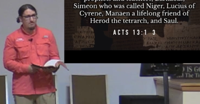 Acts 13: 1-3 - Called | Pastor Jake Babinsack