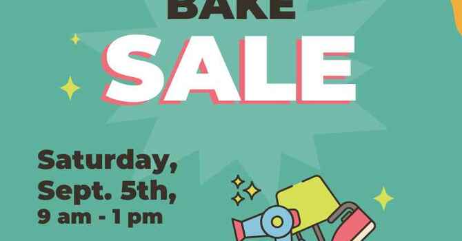 Yard Sale, Bake Table, BBQ