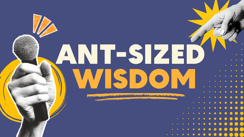 Ant-Sized Wisdom