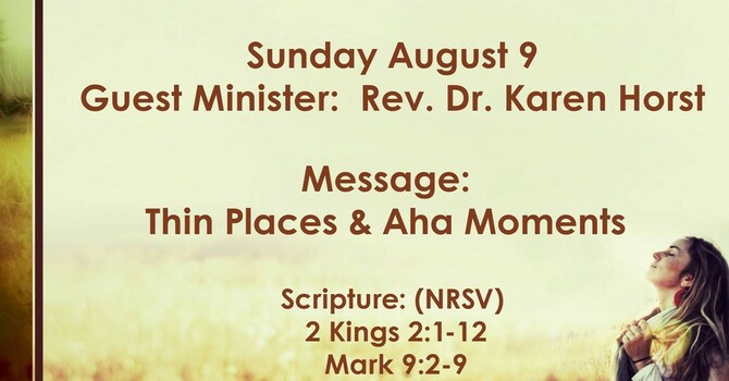 Sunday August 9 Message
