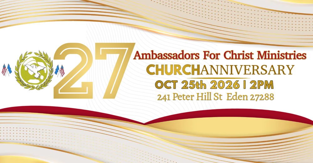 AFC 27th Church Anniversary