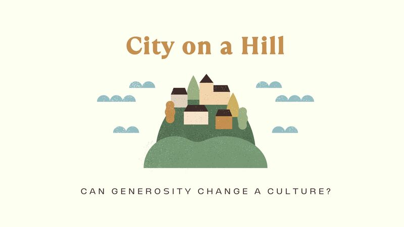 Can generosity change a culture?