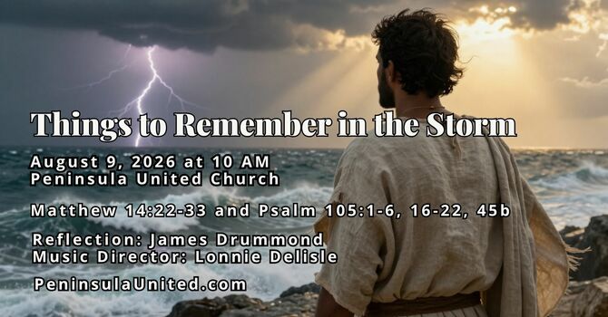 Things to Remember in the Storm