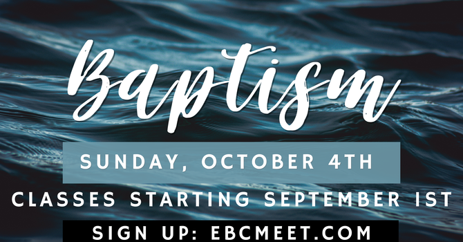 Baptism Classes