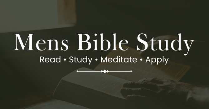Men's Bible Study