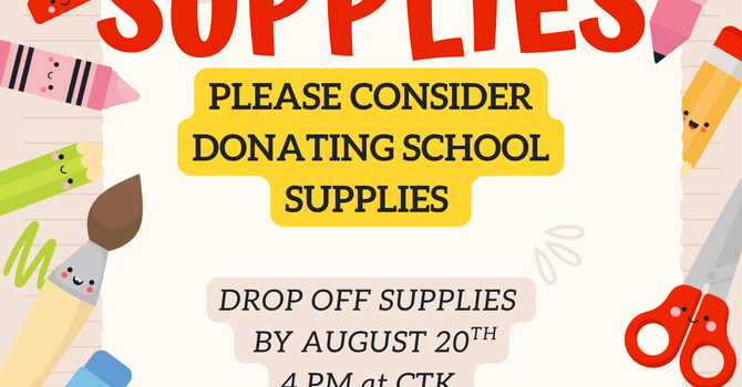 SCHOOL Supply Donations