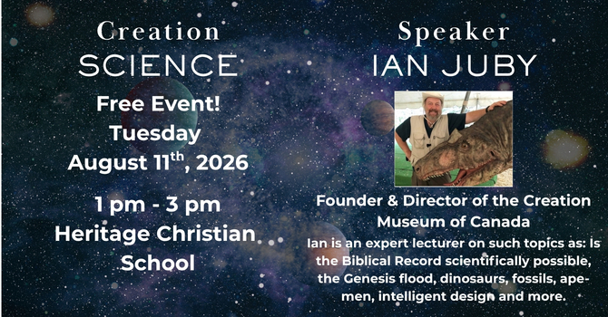 Creation Science Event!