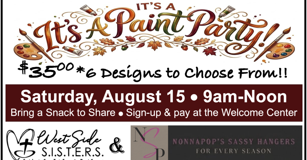 SISTERS Paint Party