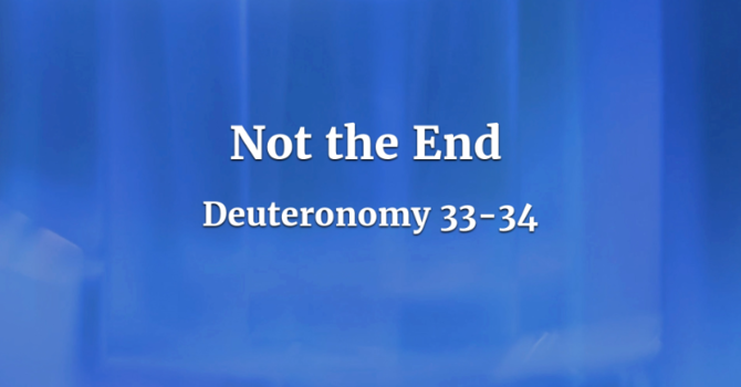 Not the End