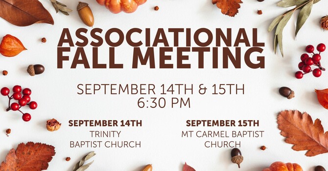 Associational Fall Meeting