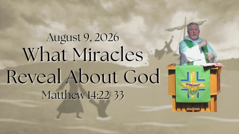 "What Miracles Reveal About God"