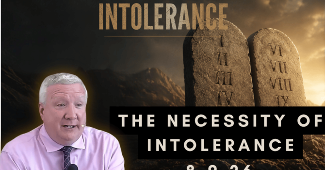 The Necessity of Intolerance