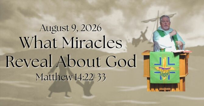 "What Miracles Reveal About God"