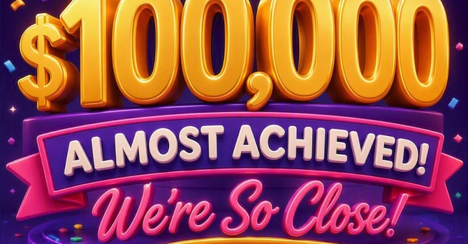 We Have Almost Reached Our $100,000 Accessibility Campaign Goal