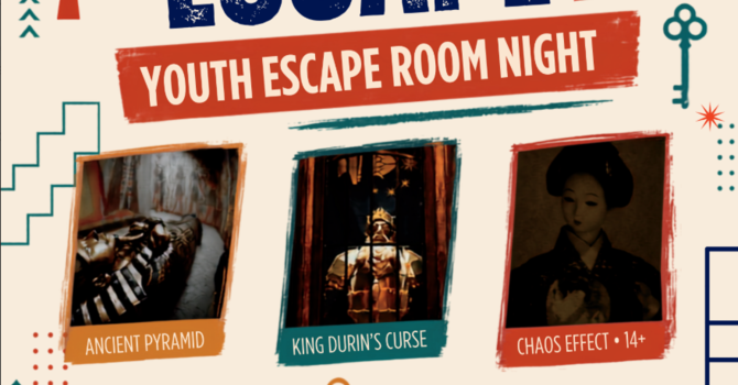 Calgary Lutheran Youth Escape Room Night