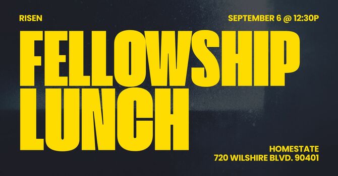 Church Lunch