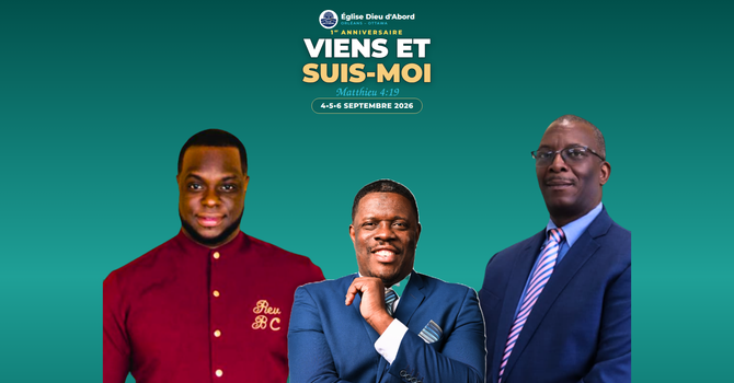 1er anniversaire — Viens et suis-moi